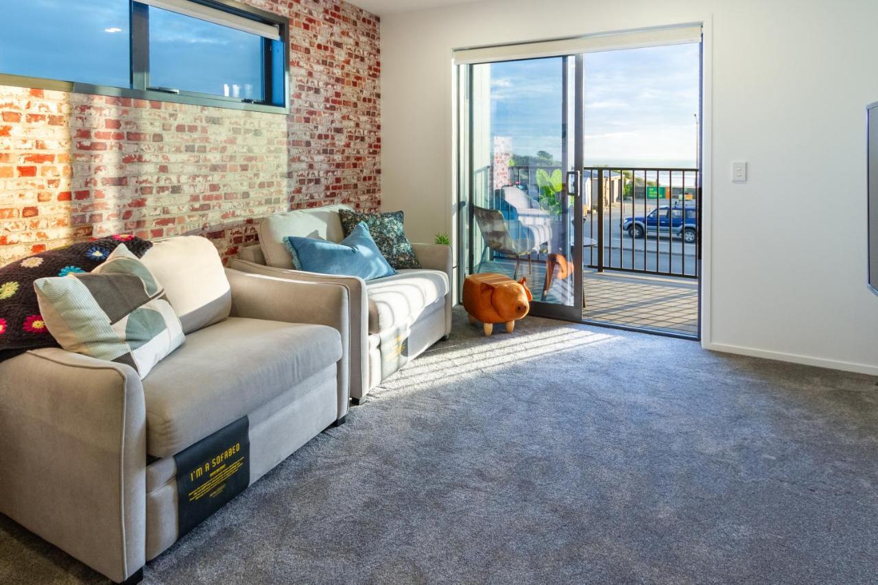 Okioki - Seaside Escape Apartment Крайстчърч Екстериор снимка